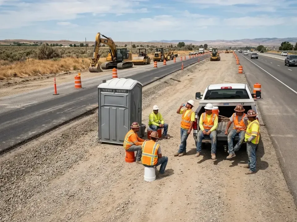 highway-road-construction-crew-007 — frequently asked questions, Porta Potty and Restroom Rentals in Del Aire, CA